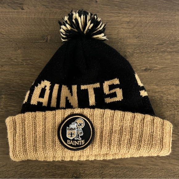 Vintage 2010 Mitchell & Ness New Orleans Saints Beanie! - Picture 4 of 5